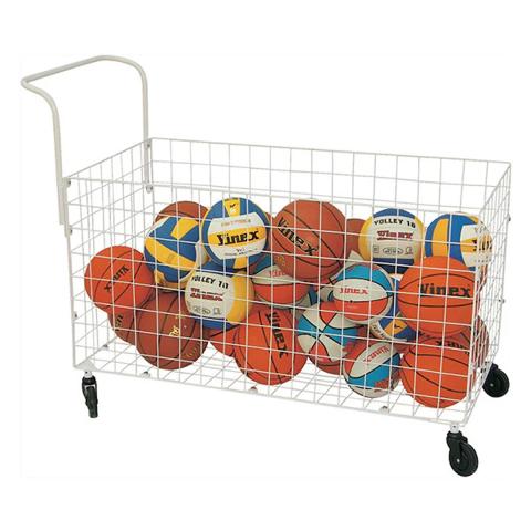 Dawson Sports Mesh Ball Cage/Trolley (120cm x 60cm x 60cm)