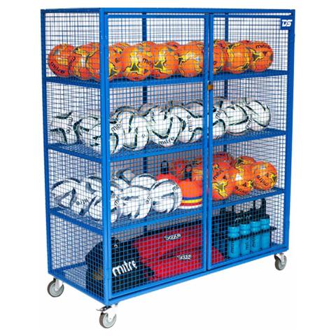 Dawson Sports Deluxe Storage Shelving Cage (140cm x 60cm x 150cm)