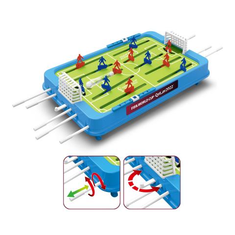 Fifa Mini Football Game Tabletop Football Soccer Foosball for Indoor Game Room | Table Top Foosball Desktop Sport Board Game for Adults Kids &amp; Family