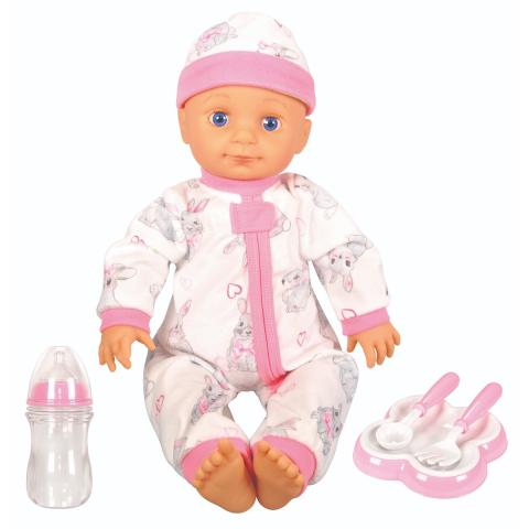 Lotus 18&amp;quot; inch, Soft-bodied Baby Doll ? Hispanic (No Hair)