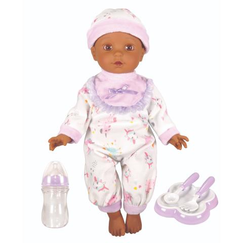 Lotus 16&amp;quot; inch, Soft-bodied Baby Doll ? Afro-American (No Hair)