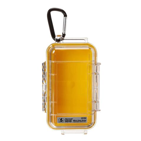 Pelican Micro Case 1015 WL/WI - Yellow Clear