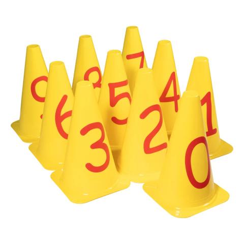 Dawson Sports DS Numbered Cone Set (Set of 10)