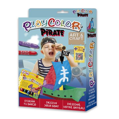 PLAYCOLOR PACK ART&amp;CRAFT PIRATE