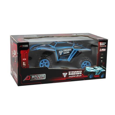 D-Power Streamer Racing RC Car for Kids and Adults | RTR Remote Control Race Car for Girls and Boys | Climber RC 1:16 Scale