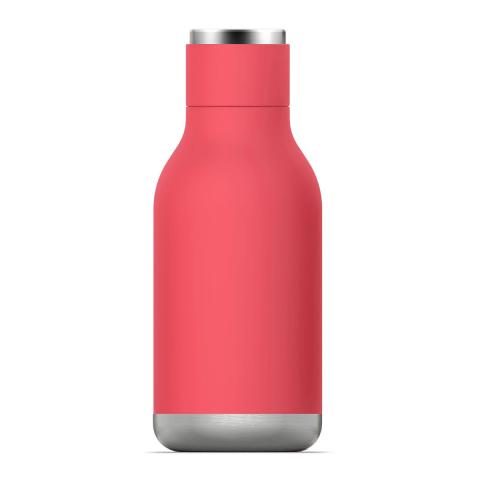 Asobu Urban Insulated Double Walled 24hrs Cool Water Bottle 16 Ounce - Peach