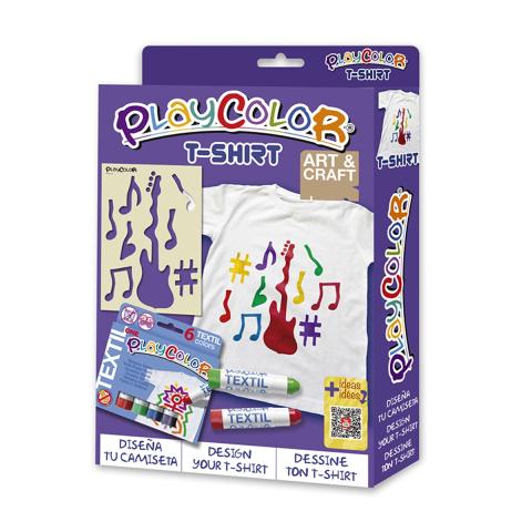 PLAYCOLOR PACK ART&amp;CRAFT T-SHIRT