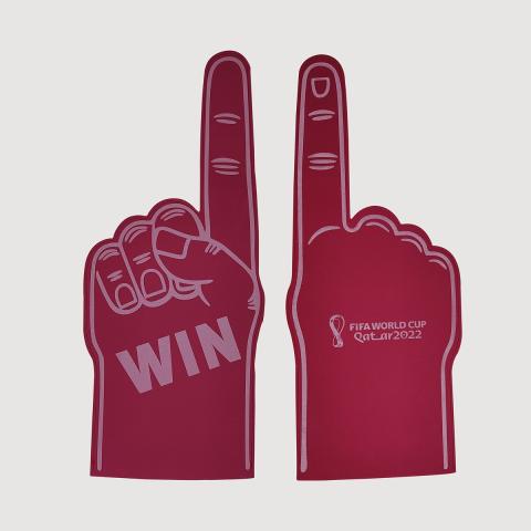 Fifa Foam Finger Team Color Cheerleading Foam Hand Cheer Up Gesture Gloves Toy Photo Props for Sports Concert Party Favors | Assortment x 1