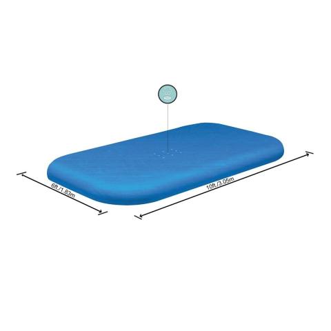 BWAGP Bway Pool Cover Flowclear 305X183Cm