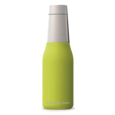Asobu Oasis Double Walled Insulated Water Bottle 20 Ounce - Lime