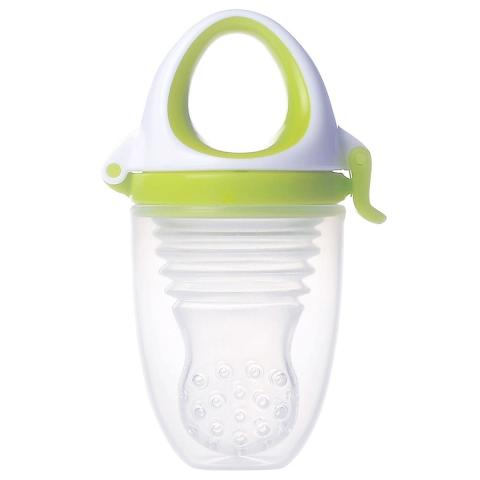 kidsme Kidsme Silicone Food Feeder Max for baby boygirl from 4 months and above Size M Sky