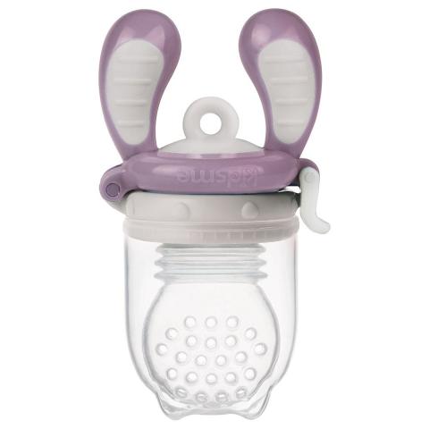 kidsme Kidsme Silicone Food Feeder Max for baby boy girl from 6 months and above SizeL Amber