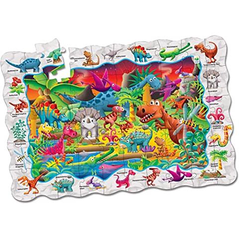 The Learning Journey Puzzle Doubles Find It! Dinosaurs Floor Puzzle