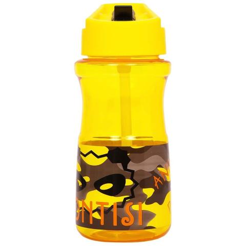 Eazy Kids Eazy Kids - Water Bottle W/ Straw - Yellow - 500ml