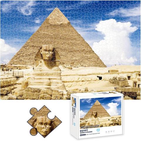 Little Story Little Story Jigsaw Puzzle Educational Fun Game The Great Pyramid of Giza Egypt 1000 pcs