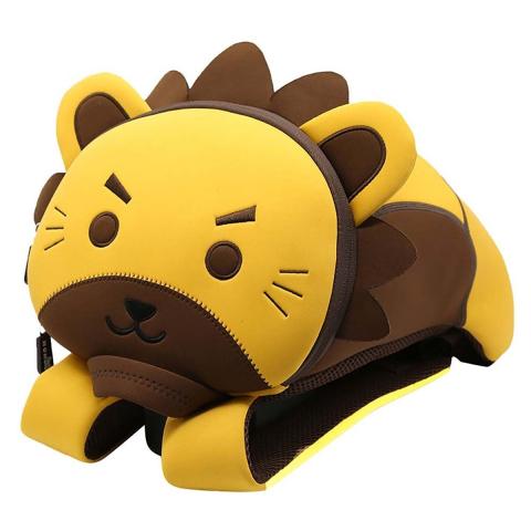 Nohoo Nohoo - Jungle 3D Lion Backpack Medium - Yellow
