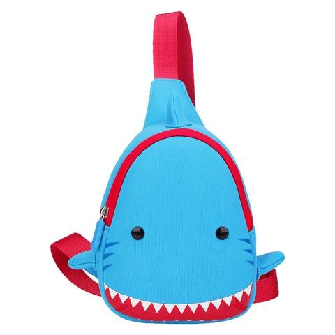 Nohoo Nohoo - Ocean Shark Chest Bag - Blue
