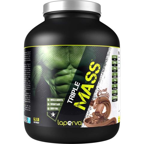 Laperva Laperva Triple Mass Gainer Milk Chocolate 6 LB