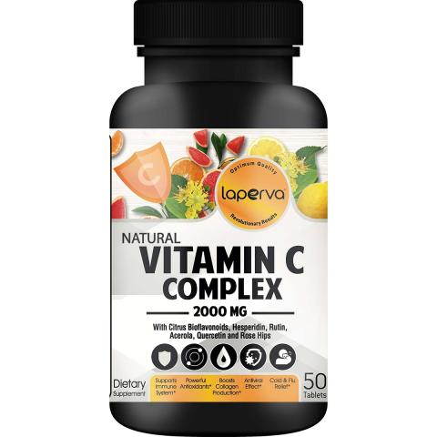 Laperva Laperva Natural Vitamin C Complex 2000 mg 50 Tablets