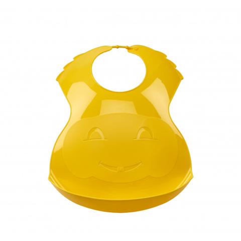 Thermobaby Waterproof Bib W/ Drip Pocket Yellow