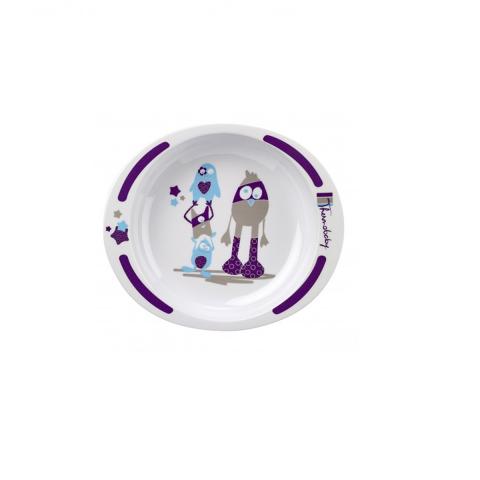 Thermobaby Melamine Plate Monster W/ Lip