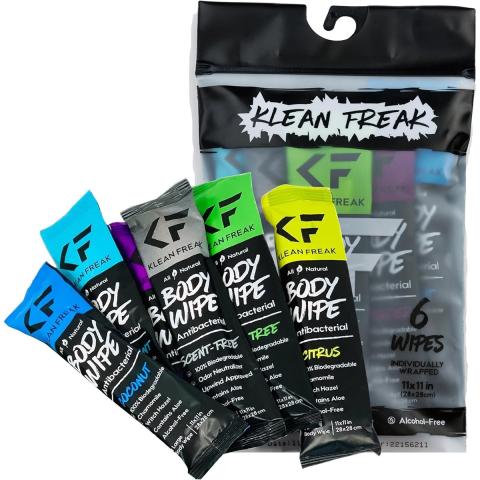 Klean Freak KLEAN FREAK - Trial Pack - 6 Wipes