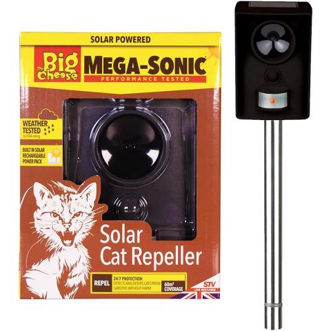 Stv Mega-Sonic? Solar Cat Repeller