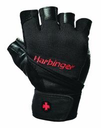 Harbinger Gym Exercise Pro Wristwrap - Black - 360043