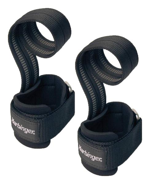 Harbinger Big Grip Pro Lifting Straps - Black