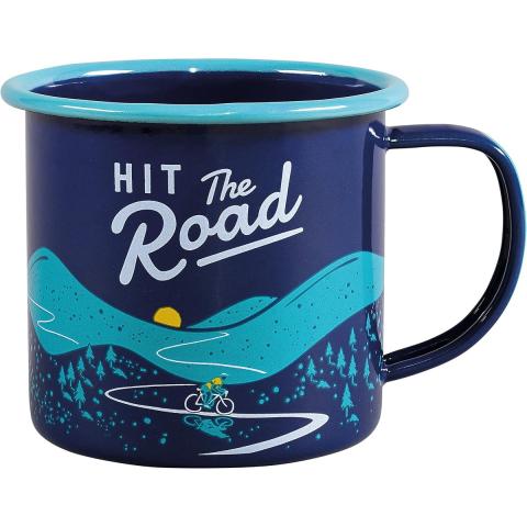 Gentlmens Hardware Enamel Mug - Hit The Road