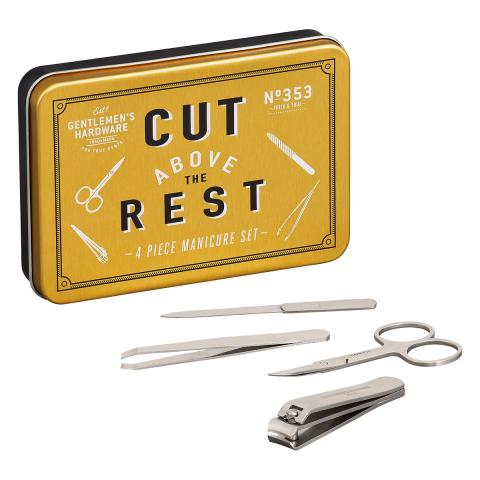 Gentlmens Hardware Manicure Kit in Tin