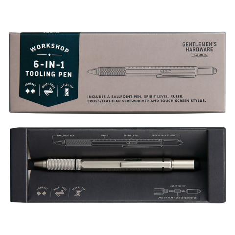 Gentlmens Hardware 6-in-1 Tooling Pen