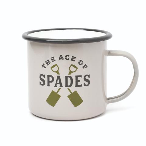 Gentlmens Hardware Enamel Mug - Ace of Sapces 17 fl.oz/500 ml