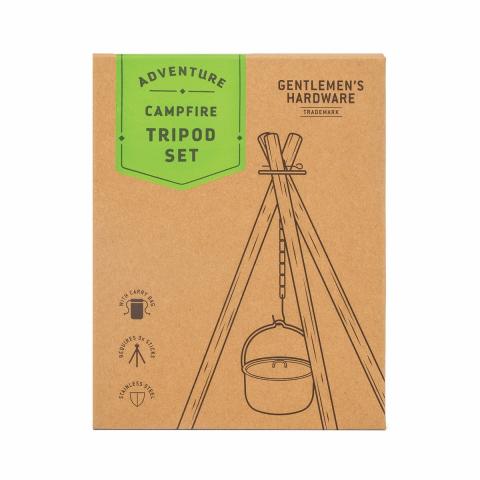 Gentlmens Hardware Campfire Tripod Set