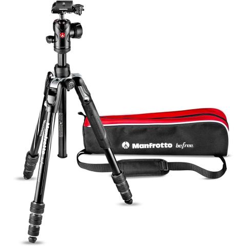 Manfrotto Manfrotto Befree Advanced Travel Aluminum Tripod with Ball Head (Twist Locks, Black)