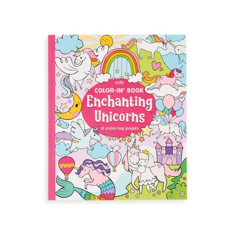 OOLY Coloring Book - Enchanting Unicorns