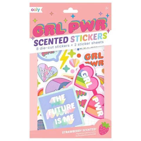 OOLY Scented Scratch Stickers - GRL PWR