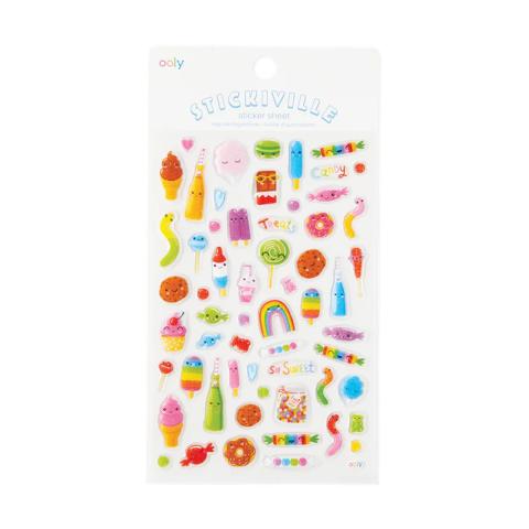 OOLY Stickiville Stickers - Standard - Candy Shoppe