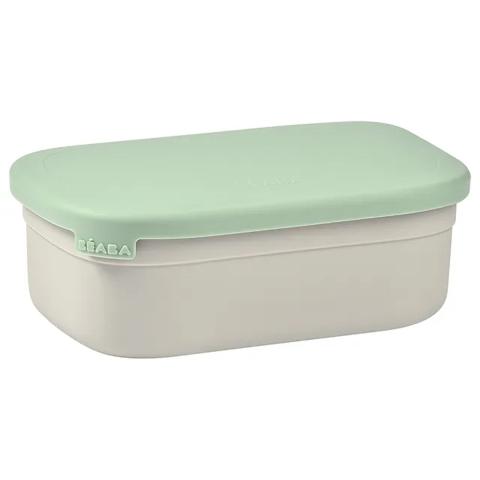 Beaba Stainless steel lunch box - Velvet Grey/Sage Green