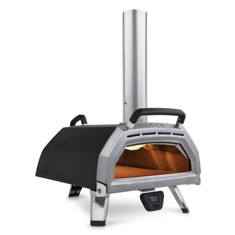 Ooni Karu 16, Multi-Fuel Outdoor Pizza Oven, Portable Wood Fired Oven, Extra Gas Conversion, Backyard Pizza Maker