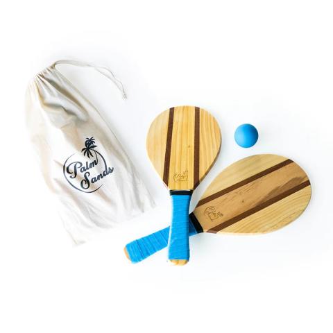 Dawson Sports Palm Sands Beach Paddel Set - Solid Wood