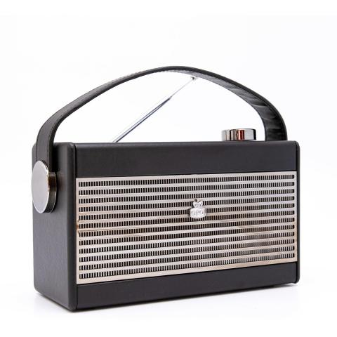 GPO Retro GPO Darcy Portable Analogue Radio Black