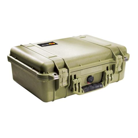 Pelican Protector Case without Foam 1500NF WL/NF - OD Green