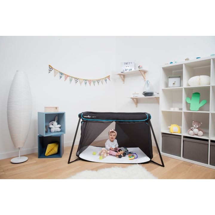 BabyMoov Naos Travel Cot (in 1: pop-up cot and adaptable play area) 135X70X65 cms - Lightweight and ultra compact: 4 kg total