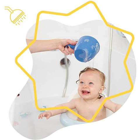 Badabulle Baby Head Wash with Handle and Bath Toy