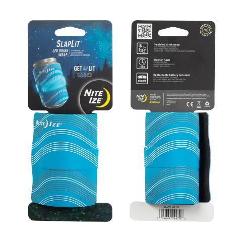 Niteize SlapLit LED Drink Wrap - Blue