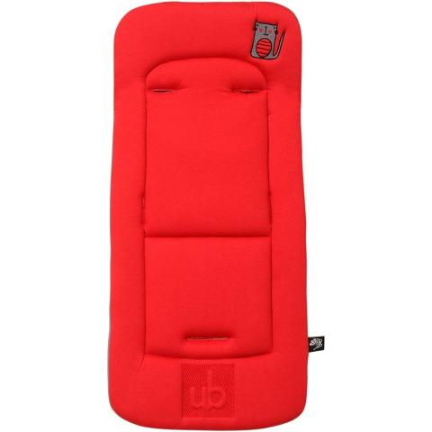 Ubeybi Stroller Cushion Set - Red / Gray