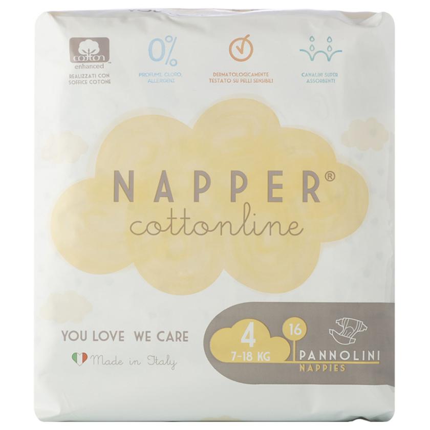 Napper Cotton Line Diapers Soft Hug Parmon 7-18kg - 16pc