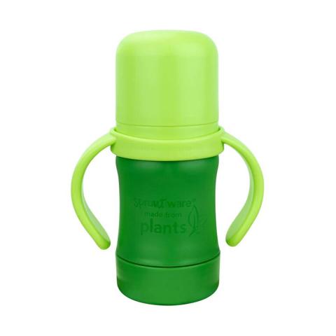 Green Sprouts Sprout Ware&reg; Sip &amp; Straw Cup made from Plants-6oz-Green-6mo+
