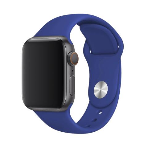 BeHello Premium Apple Watch 42/44mm Silicone Strap - Blue
